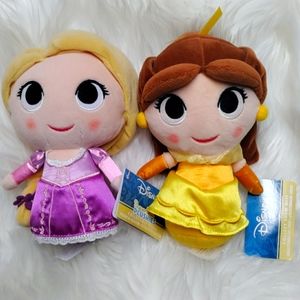 New Disney's Funko Super Cute Plushies Rupunzel & Bell Collectables